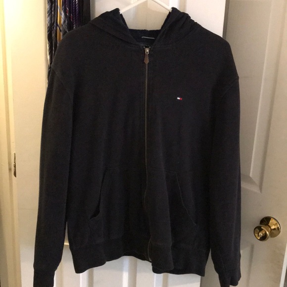 tommy hilfiger fur lined hoodie